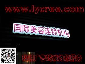 雙層吸塑字